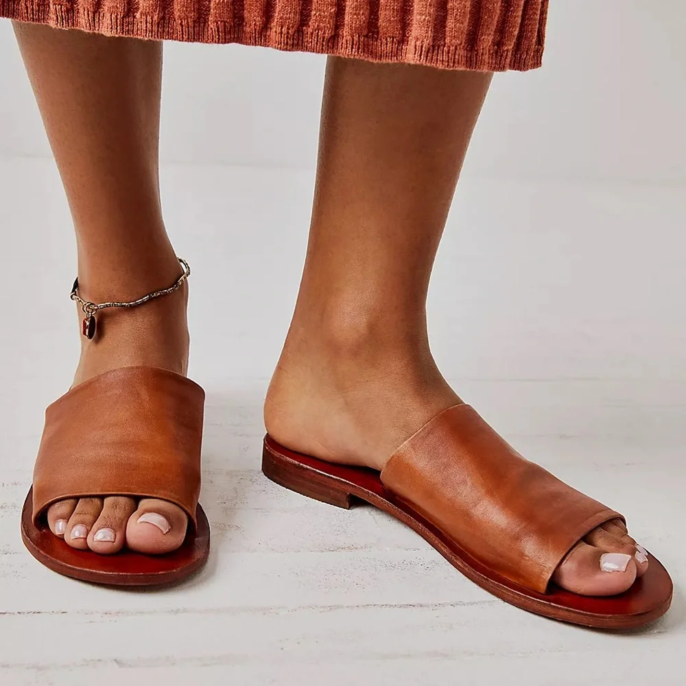 Free People Vicente Slide Sandals - Picture 2 of 6